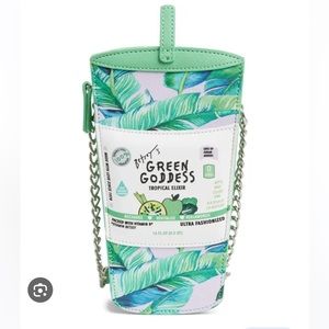 NWT Betsey Johnson Green Goddess Crossbody